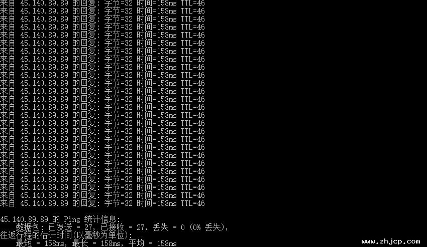 HostKVM美国云任职器测评 - 当地Ping均匀延伸测试